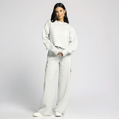 Women's Thread & Supply Cropped Crewneck Sweatshirt