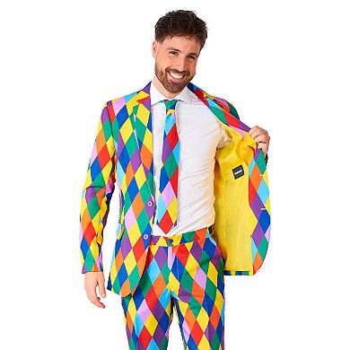 Men's Suitmeister Harleclown Halloween Costume Suit