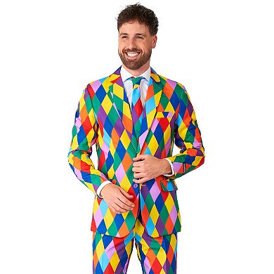 Men's Suitmeister Harleclown Halloween Costume Suit