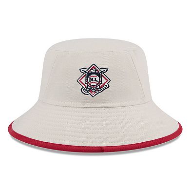 Men's New Era Khaki Washington Nationals 2024 Fourth of July Bucket Hat