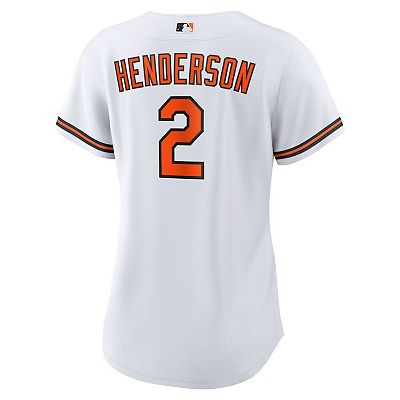 Women s Nike Gunnar Henderson White Baltimore Orioles Replica Player Jersey