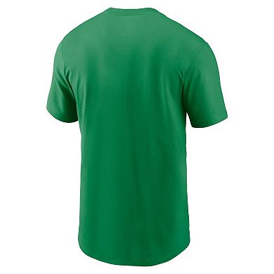 Men's Nike Green Oregon Ducks Primetime Wordmark T-Shirt