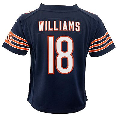 Youth Nike Caleb Williams Navy Chicago Bears Player Game Jersey