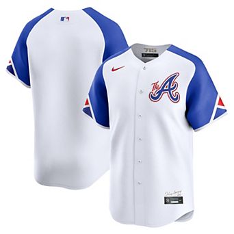 Men's Nike White Atlanta Braves City Connect Limited Jersey