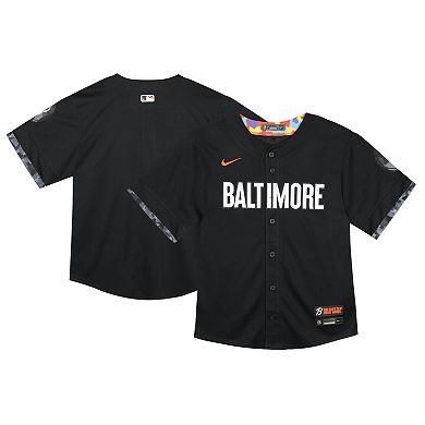 Toddler Nike Black Baltimore Orioles City Connect Limited Jersey