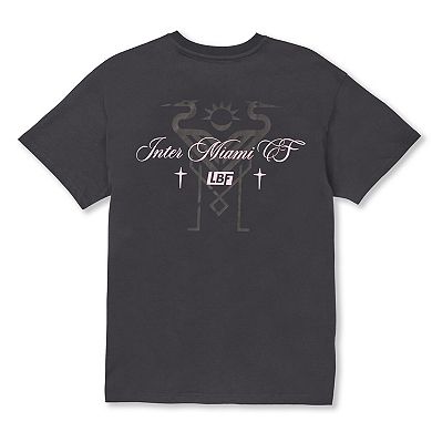 Unisex Live Breathe Futbol Black Inter Miami CF T-Shirt