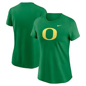 Women's Nike Green Oregon Ducks Primetime Logo T-Shirt