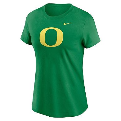 Women's Nike Green Oregon Ducks Primetime Logo T-Shirt