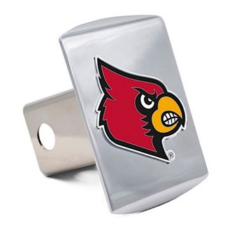 WinCraft Louisville Cardinals Premium Metal Hitch Cover