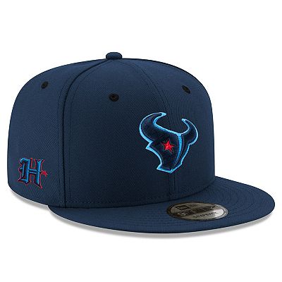 Men s New Era Navy Houston Texans Standard 9FIFTY Snapback Hat