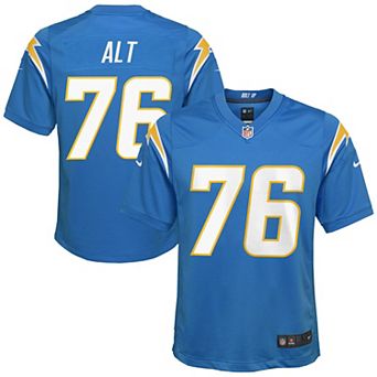Youth Nike Joe Alt Powder Blue Los Angeles Chargers Player Game Jersey