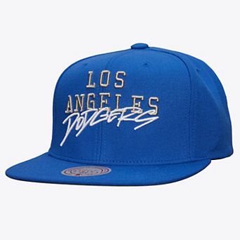Men's Mitchell & Ness Royal Los Angeles Dodgers Team Tagged Snapback Hat