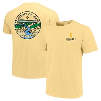 Unisex Gold Idaho Vandals Scenic Comfort Colors T-Shirt