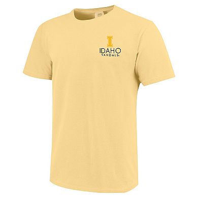 Unisex Gold Idaho Vandals Scenic Comfort Colors T-Shirt