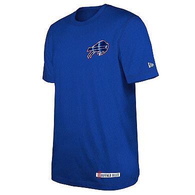Men's New Era Heather Royal Buffalo Bills 2024 NFL Training Camp T-Shirt