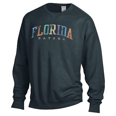 Unisex ComfortWash Gray Florida Gators Oversized Pullover Sweatshirt