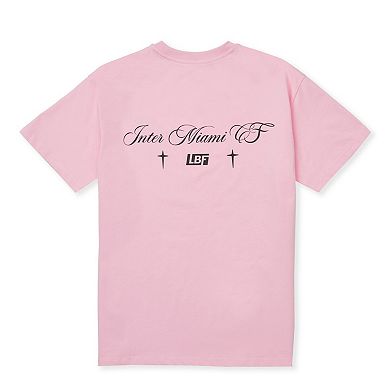 Unisex Live Breathe Futbol Pink Inter Miami CF T-Shirt