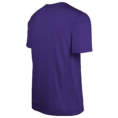 Men's New Era Heather Purple Baltimore Ravens 2024 NFL Training Camp T-Shirt