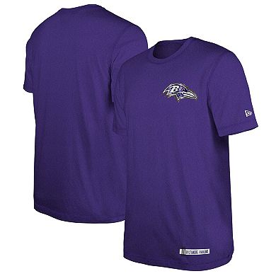 Men's New Era Heather Purple Baltimore Ravens 2024 NFL Training Camp T-Shirt