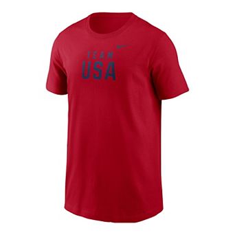 Youth Nike Red Team USA Core Wave T-Shirt