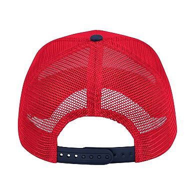 Men's Colosseum Red Pennsylvania Quakers Wyatt Adjustable Hat