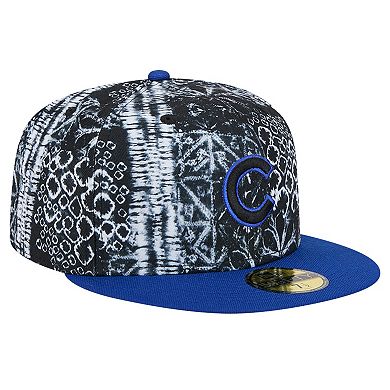 Men's New Era Black Chicago Cubs Sands 59FIFTY Fitted Hat