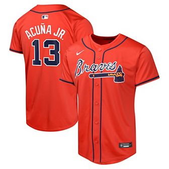 Youth Nike Ronald Acu̱a Jr. Red Atlanta Braves Alternate Limited Player Jersey