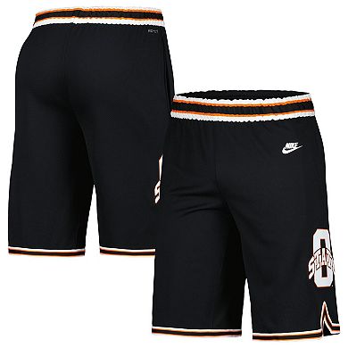 Men's Nike Black Oklahoma State Cowboys Retro Replica Basketball Shorts