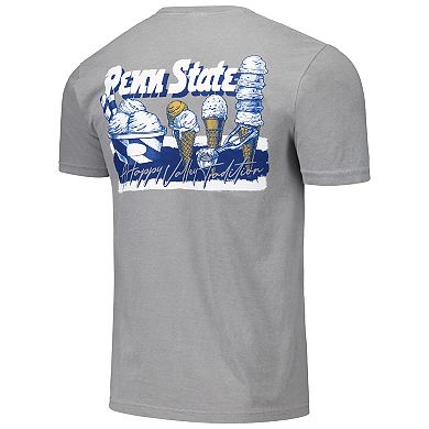Unisex Gray Penn State Nittany Lions Hyper Local Creamery Checkerboard T-Shirt