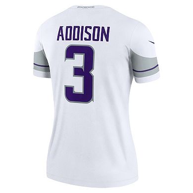Women's Nike Jordan Addison White Minnesota Vikings Alternate Legend Jersey