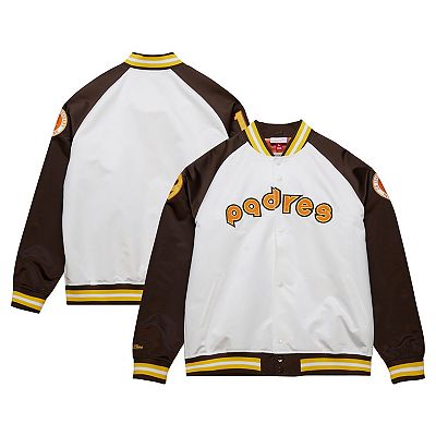 San Diego Padres スタジャン Mitchell & Ness Mitchell & Ness San Diego Padres Lightweight Satin Jacket