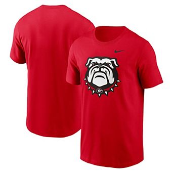 Men's Nike Red Georgia Bulldogs Primetime Alternate Logo T-Shirt