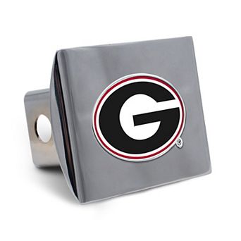 WinCraft Georgia Bulldogs Premium Metal Hitch Cover