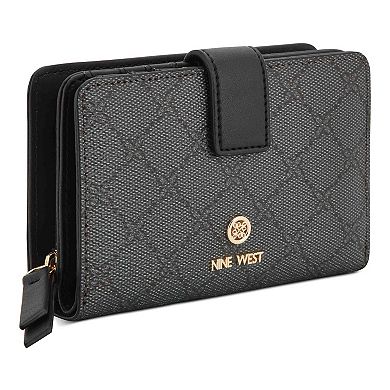Nine West Lockup 9s French Wallet
