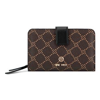 Nine West Lockup 9s French Wallet