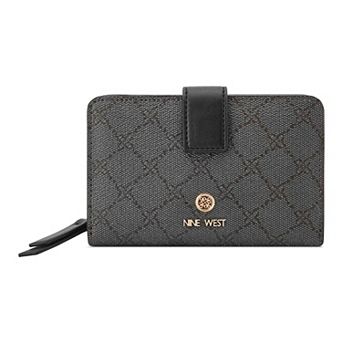 Nine West Lockup 9s French Wallet