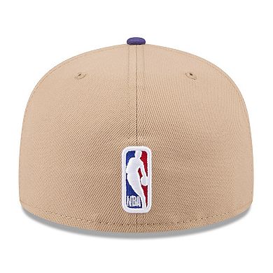Men's New Era Tan/Purple Phoenix Suns 2024 NBA Draft 59FIFTY Fitted Hat