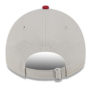 Men's New Era Khaki/Red San Francisco Giants 2024 Fourth of July 9TWENTY Adjustable Hat
