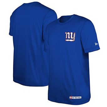Men's New Era Heather Royal New York Giants 2024 NFL Training Camp T-Shirt