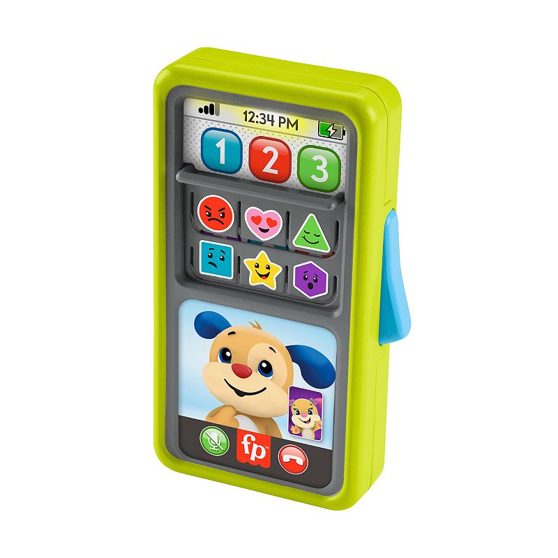 UPC 194735122769 product image for Fisher-Price Laugh & Learn 2-in-1 Slide to Learn Smartphone Musical Toy, Multi | upcitemdb.com