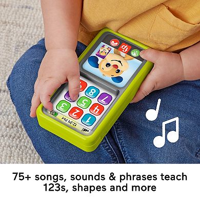 Laugh & Learn Fisher-Price 2-in-1 Slide to Learn Smartphone Musical Toy