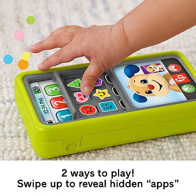 Laugh & Learn Fisher-Price 2-in-1 Slide to Learn Smartphone Musical Toy