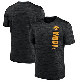 Men's Nike Black Iowa Hawkeyes 2024 Sideline Velocity Performance T-Shirt