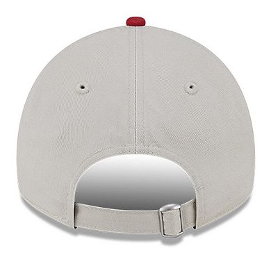 Women's New Era Khaki/Red San Francisco Giants 2024 Fourth of July 9TWENTY Adjustable Hat