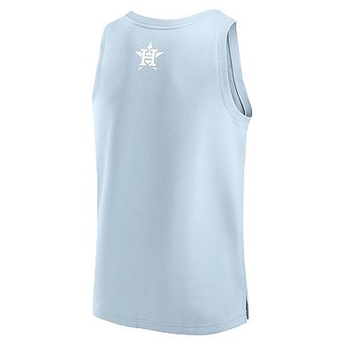 Men's Fanatics Light Blue Houston Astros Elements Tank Top