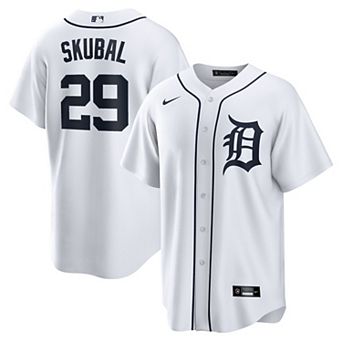 Men's Nike Tarik Skubal White Detroit Tigers Home Replica Jersey