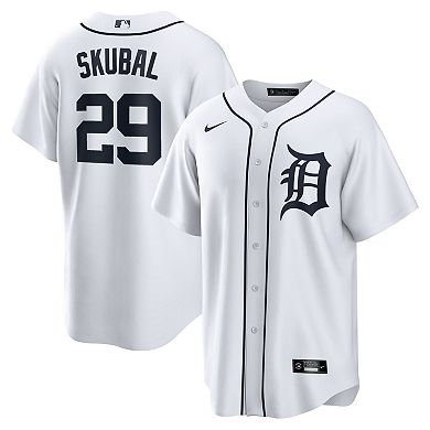 Men's Nike Tarik Skubal White Detroit Tigers Home Replica Jersey