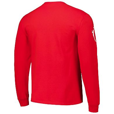 Unisex Red Atlanta Dream Play In Long Sleeve T-Shirt