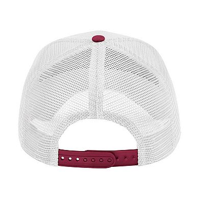 Men's Colosseum White Temple Owls Wyatt Adjustable Hat