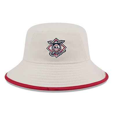Men's New Era Khaki St. Louis Cardinals 2024 Fourth of July Bucket Hat